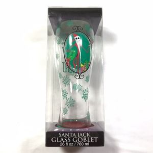 Disney's Santa Jack Glass Goblet